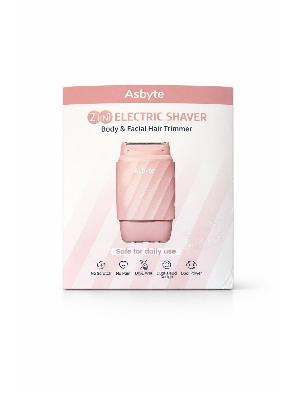4-in-1 Electric Razor for Women Bikini Trimmer Facial Hair Remover Rechargeable